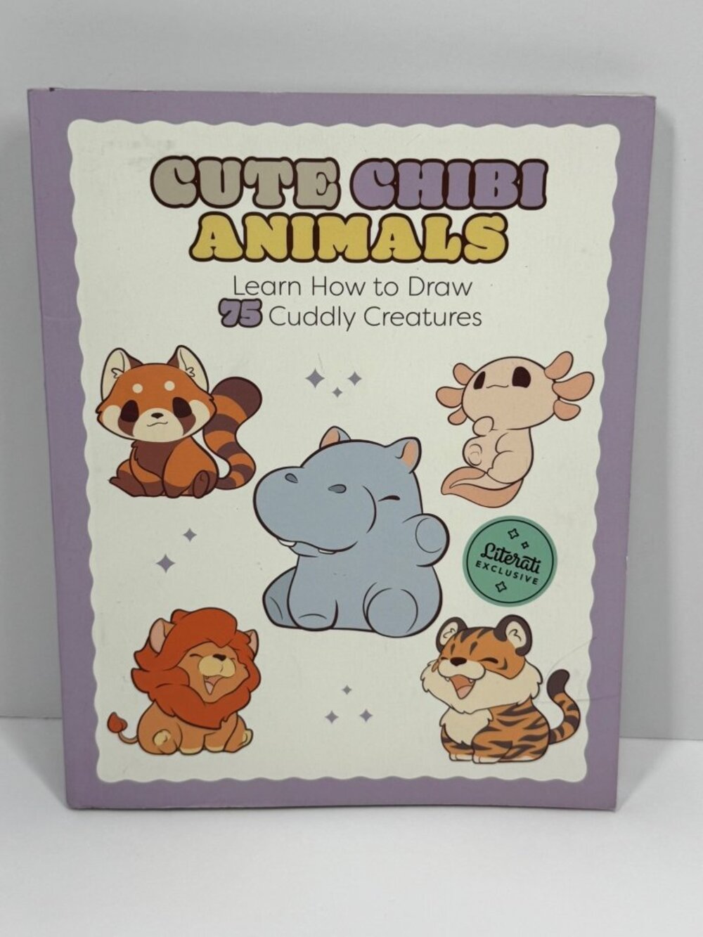 Cute Chibi Animals Drawing Book - Learn To Draw 75 Adorable Creatures Step-By-St